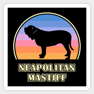 Neapolitan Mastiff Vintage Sunset Dog Sticker